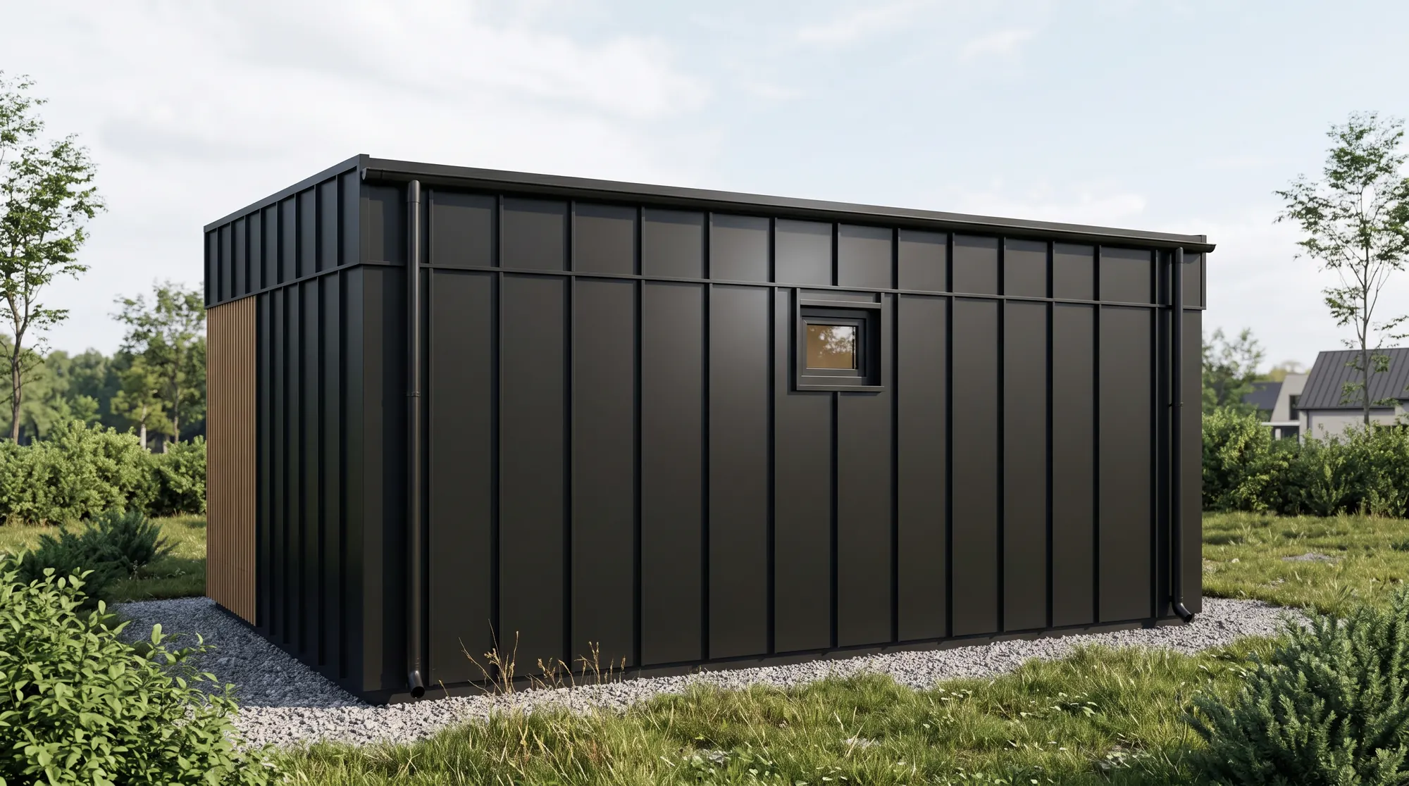 Model 3 × 7 m — dach płaski — dom mobilny ARIUM — zdjęcie 3